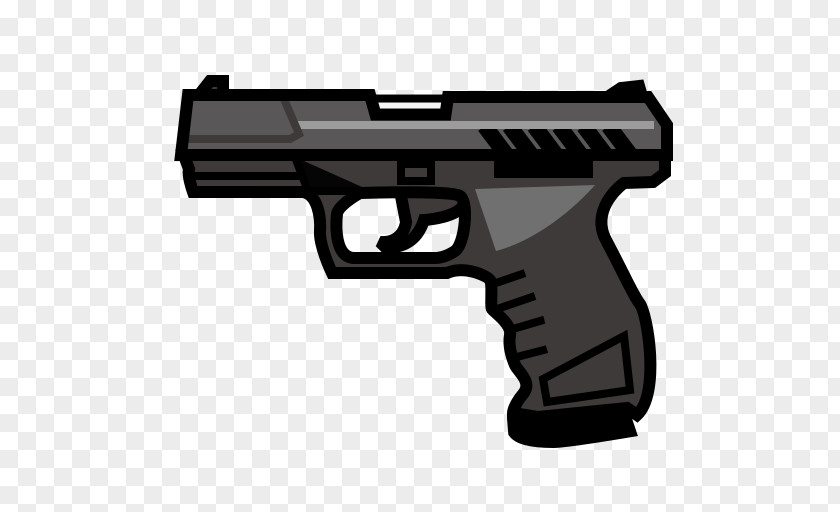 Hand Gun Emoji Firearm Pistol Weapon PNG