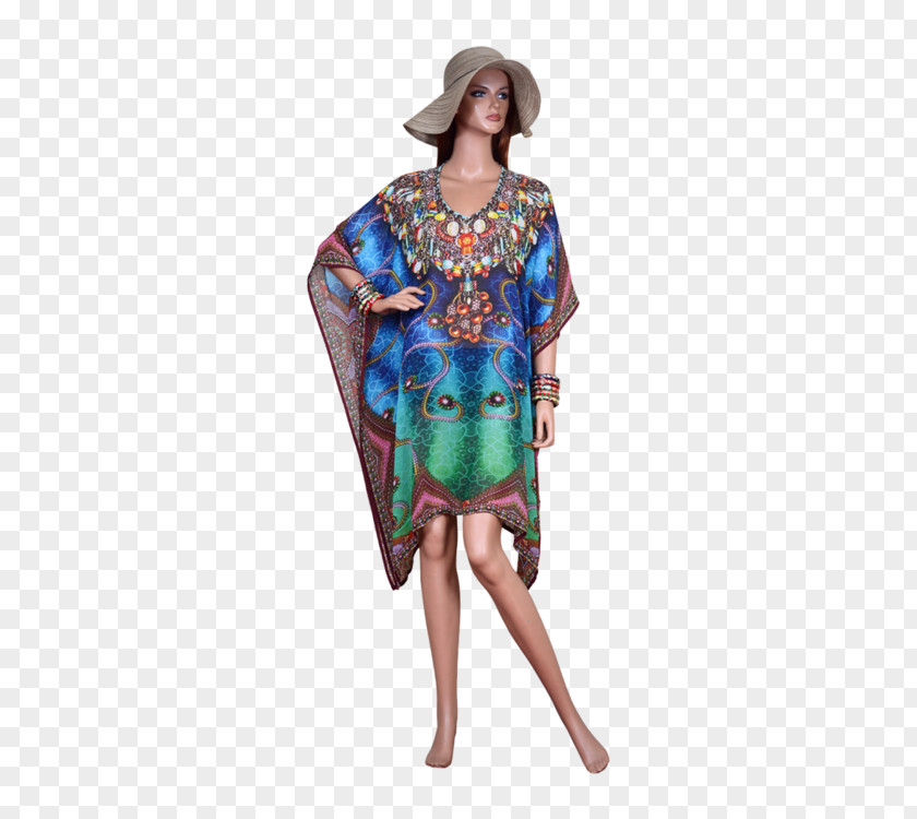 Beach Short Dress Kaftan Fashion Sarong Costume PNG