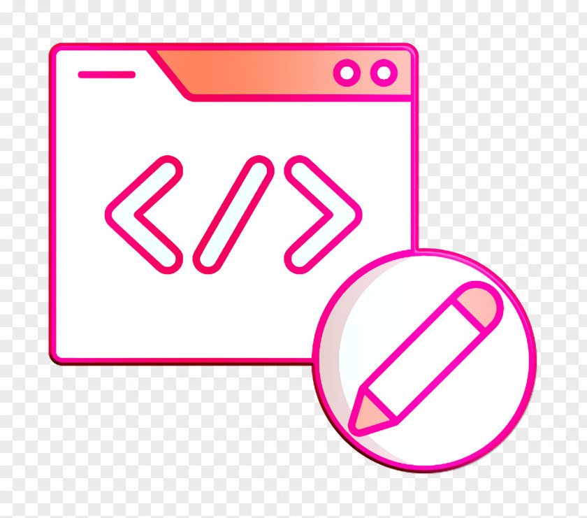 Edit Code Icon Computer Science PNG