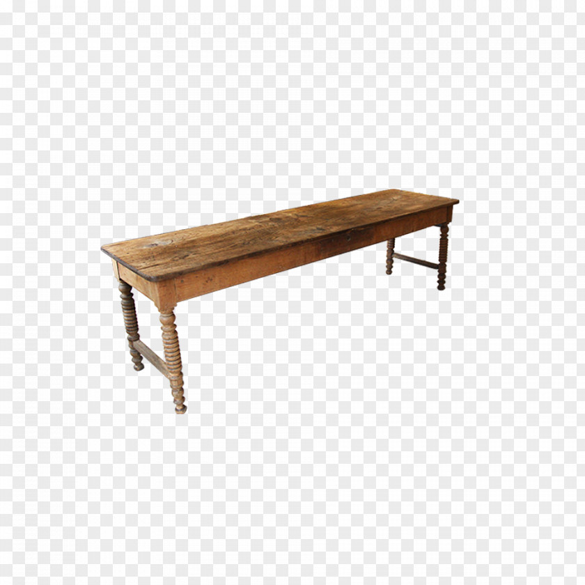 Long Table Garden Furniture Industrial Design Bench PNG