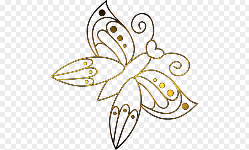 M Visual ArtsButterflies Background Floral Design Clip Art Black & White PNG