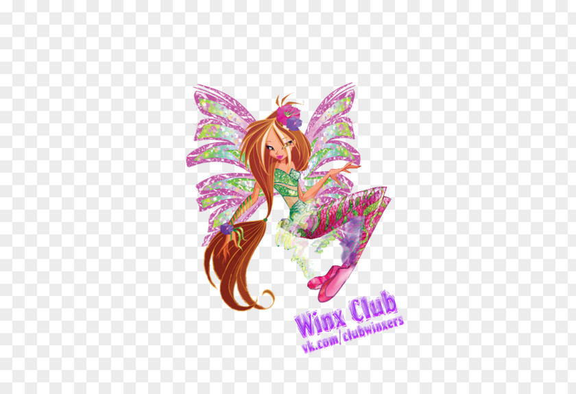 Season 5 Alfea SirenixFairy Fairy Flora Winx Club PNG
