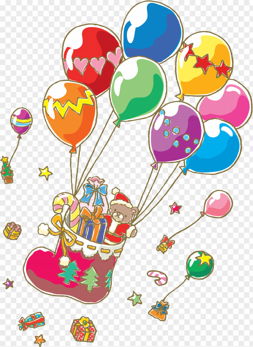 Air Balloon Toy Drawing PNG