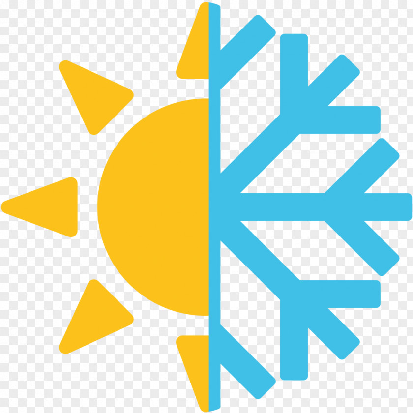 Cold Snowflake Emoji Symbol PNG