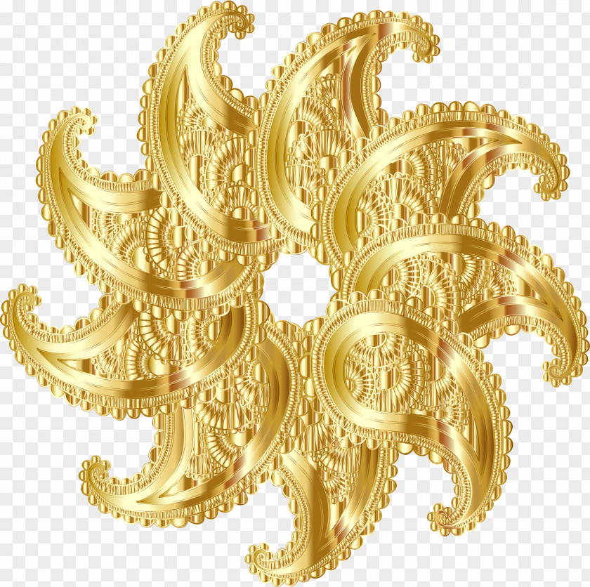 Jewellery Brooch Gold Ornament PNG