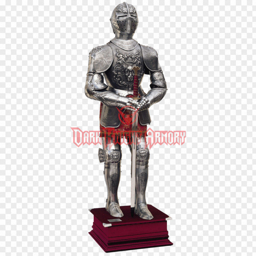 Knight Toledo Body Armor Middle Ages Plate Armour PNG