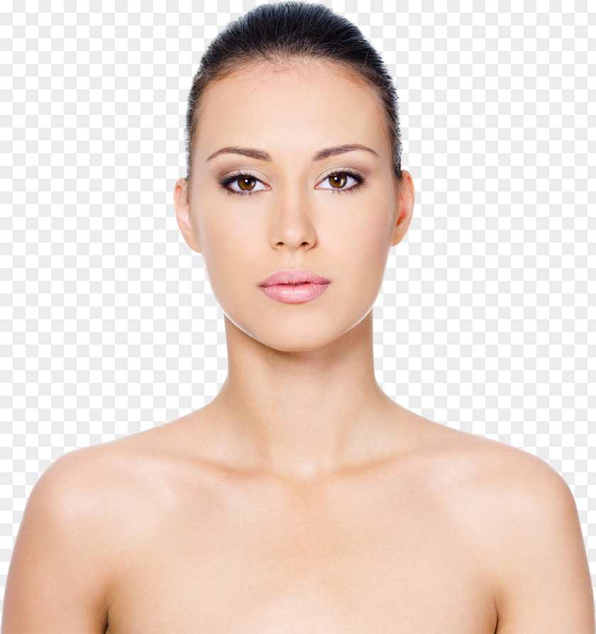 Woman Face Cosmetics Highlighter Contouring Sun Tanning PNG