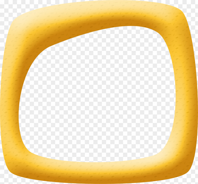 Yellow Frame Drawing PNG