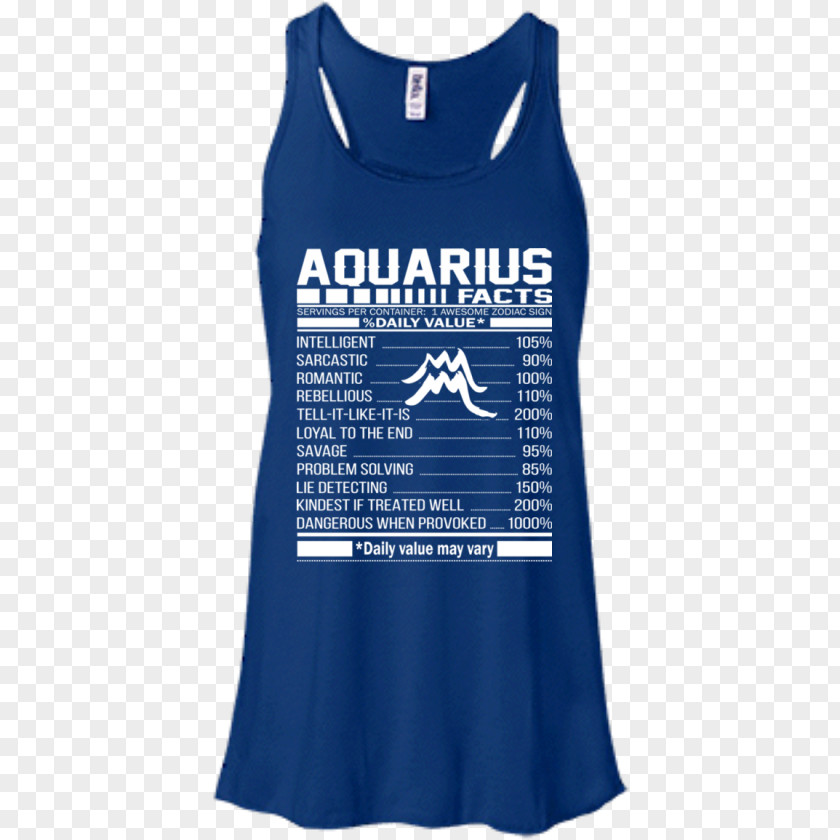 Zodiac Aquarius T-shirt Hoodie Clothing Top PNG