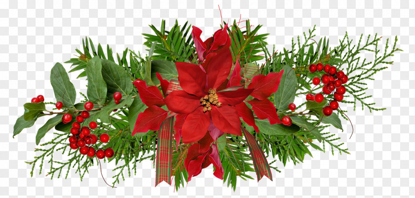 Blog Christmas Ornament Flower Decoration Garland PNG