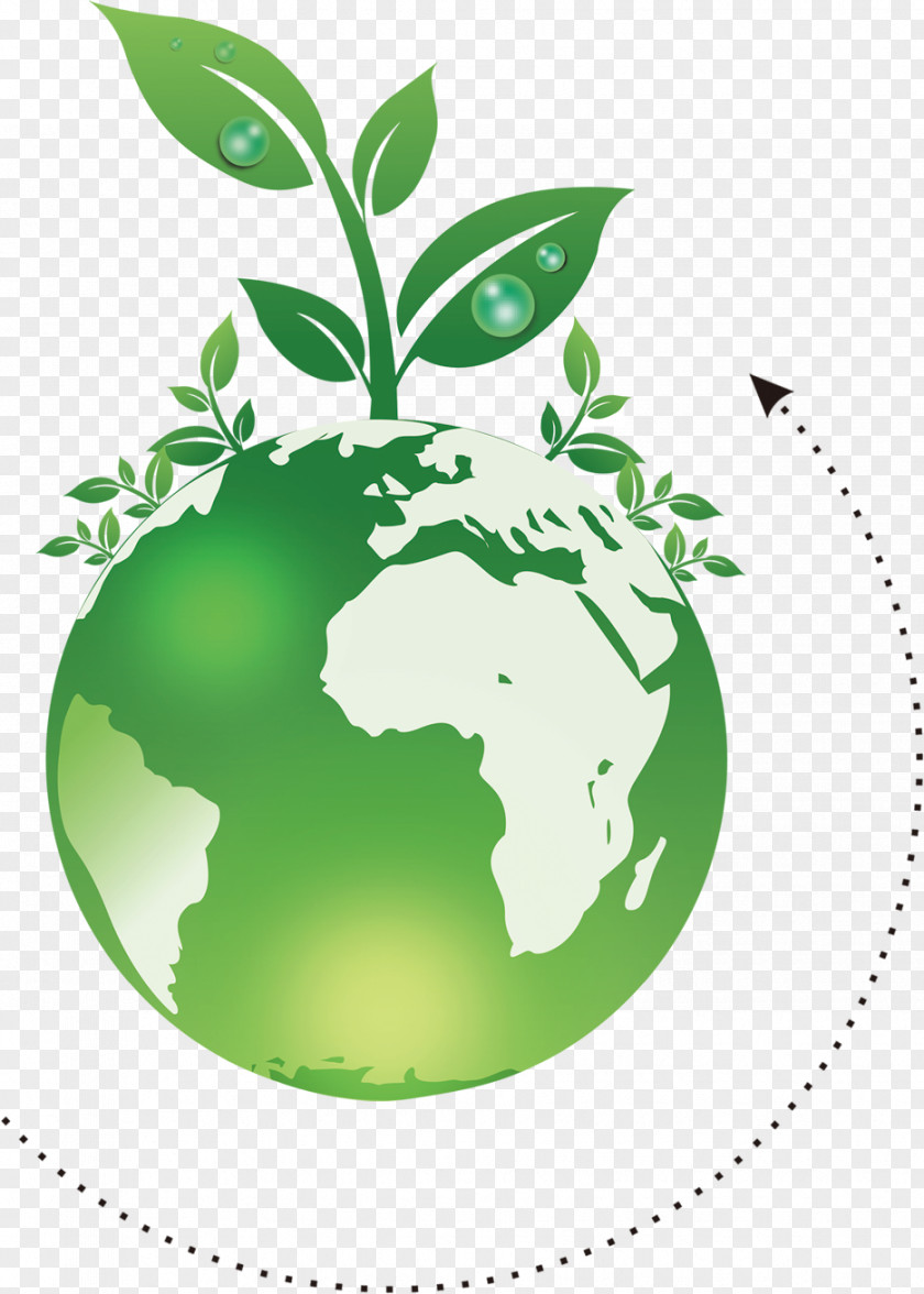 Green Earth Environmentally Friendly Clip Art PNG