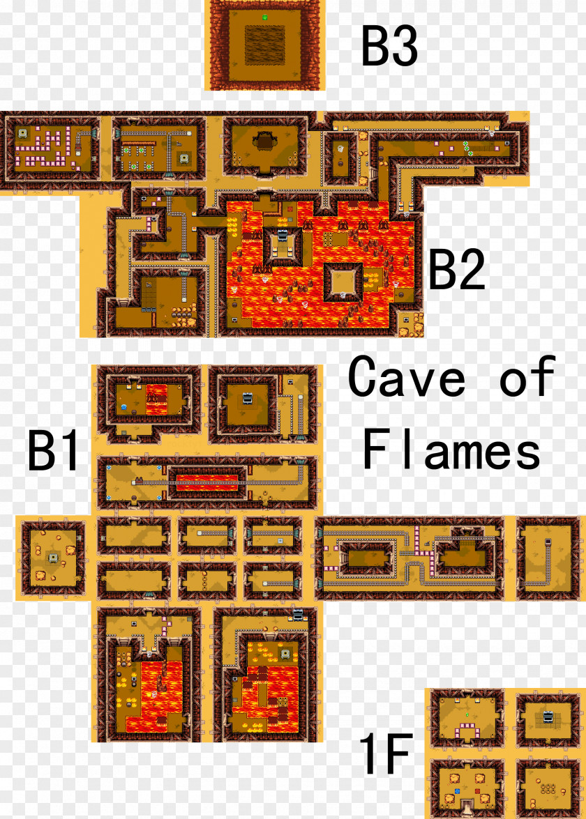 Map Cap D'Agde The Legend Of Zelda Dungeon Crawl Flames PNG