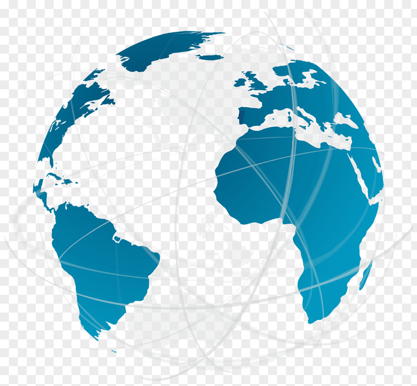 World Map Globe OSI Laser Diode Inc PNG