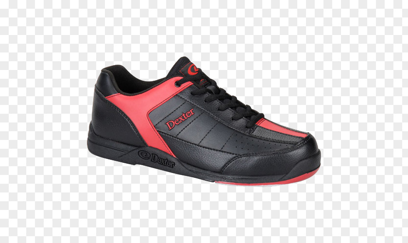 Bowling Shoe Black Red White Sport PNG