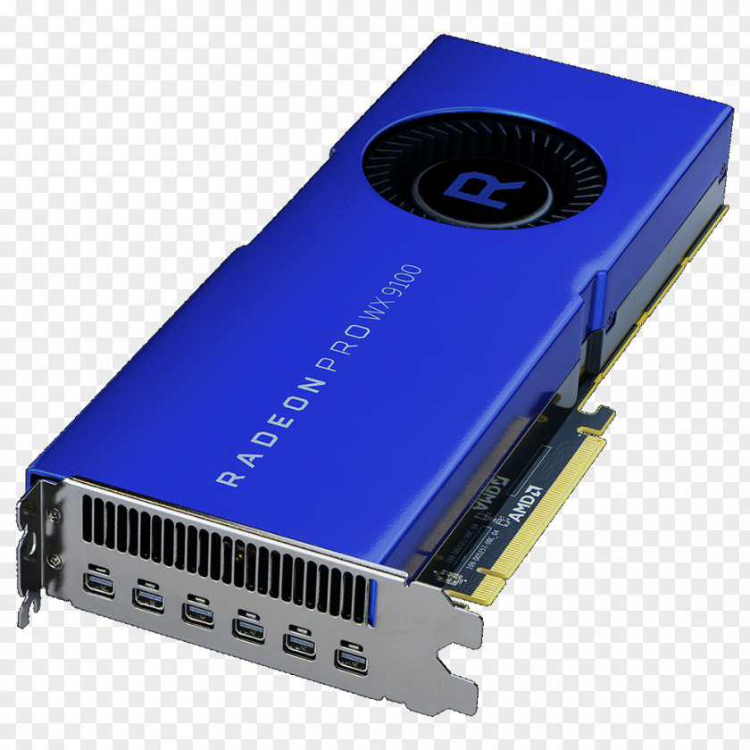 Computer Graphics Cards & Video Adapters AMD Radeon Pro SSG WX 8200 Card 100-505956 9100 PNG