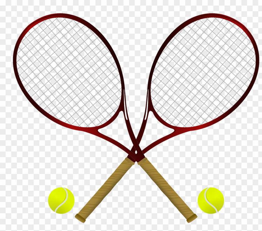 Different Sports Strings Tennis Racket Rakieta Tenisowa Clip Art PNG