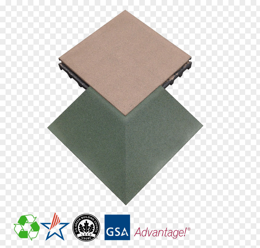 EPDM Rubber Tile Natural Interlocking Floor PNG