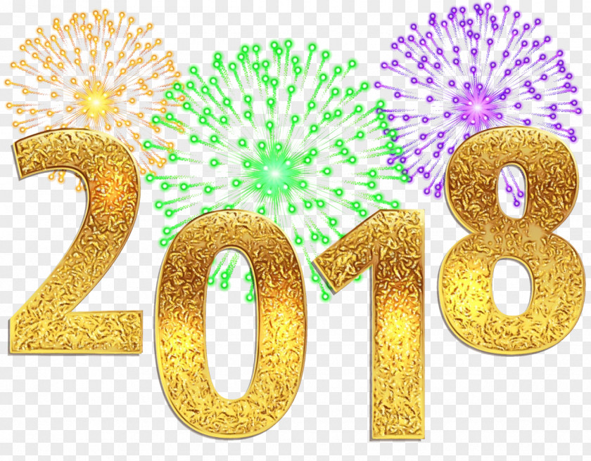 New Year 0 Happy Newyear 2018 Image PNG