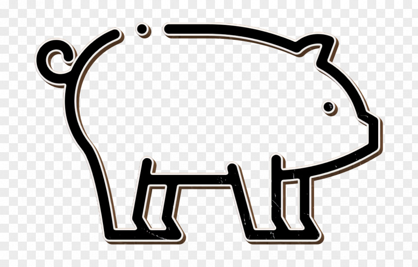 Animal Icon Pig Farming And Gardening PNG