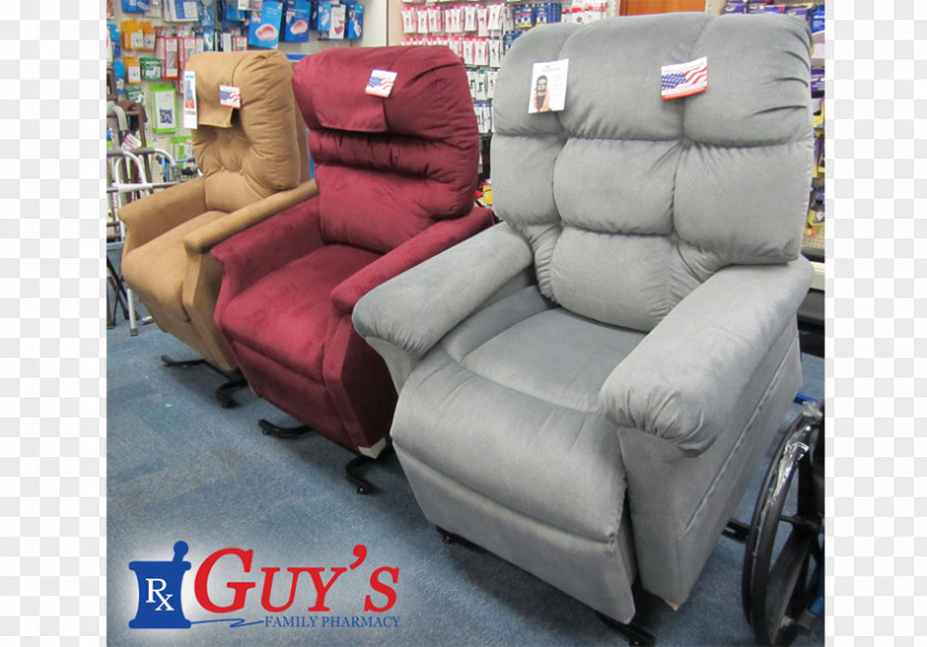 Chair Lift Recliner Car Couch Comfort PNG