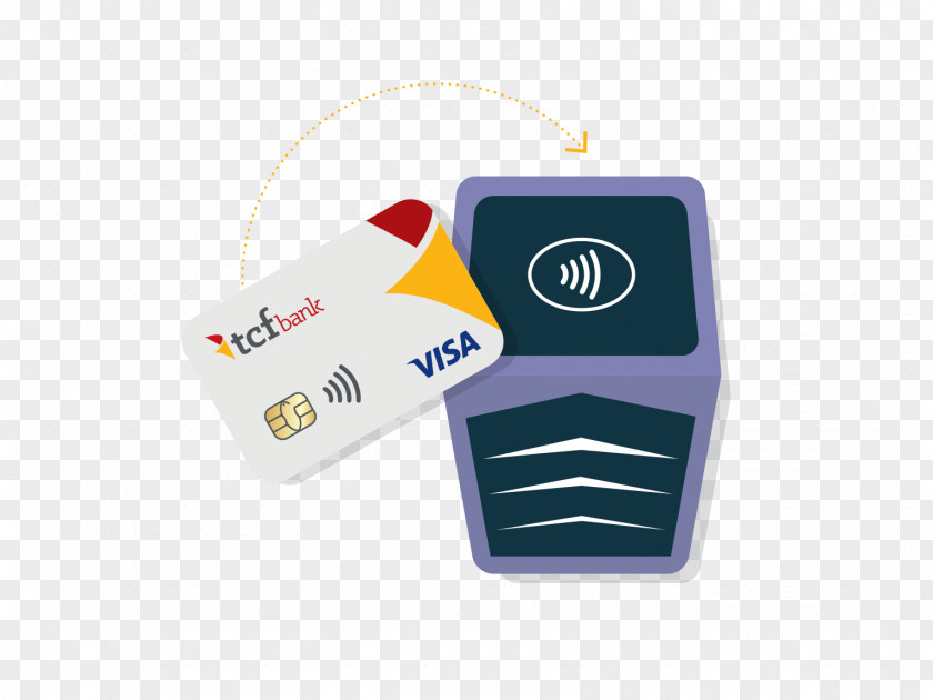 Credit Card Debit Contactless Payment TCF Bank PNG