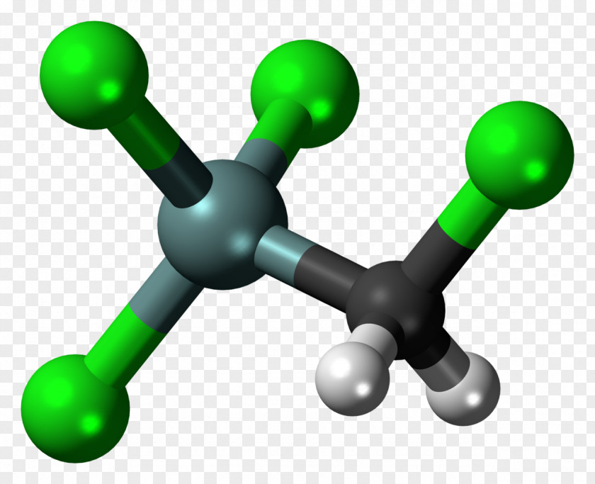 Discharge Trichloro(chloromethyl)silane Ball-and-stick Model Chemistry Chemical Compound PNG