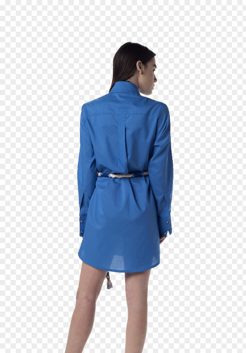 Dress Robe Sleeve Trench Coat Neck PNG