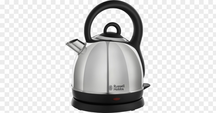 Steel Teapot Electric Kettle Russell Hobbs 4 Slice Toaster Stainless PNG