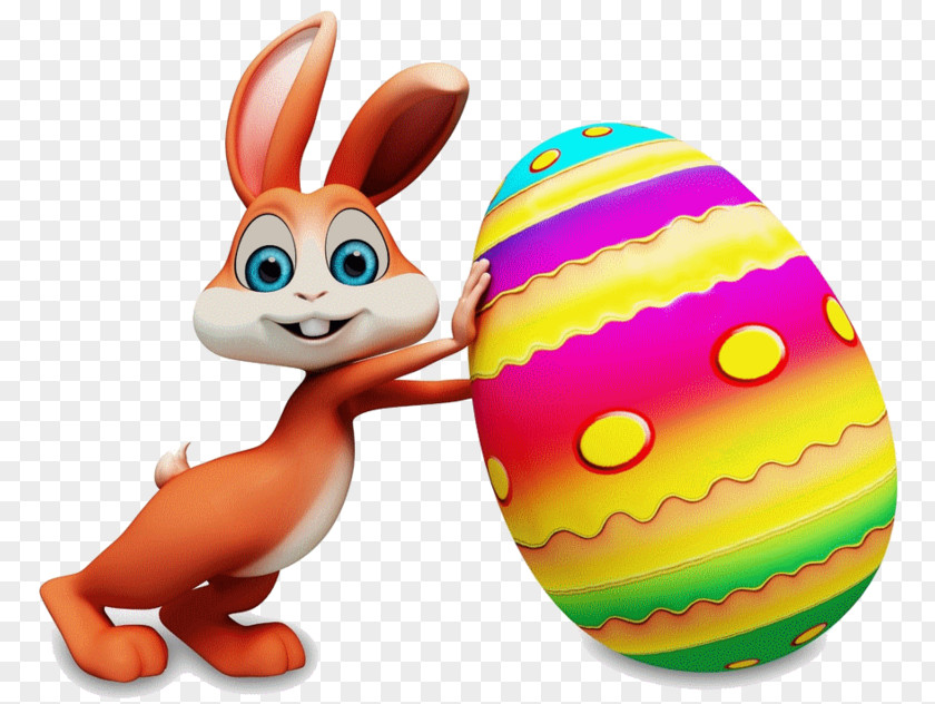 Easter Bunny Rabbit Egg PNG