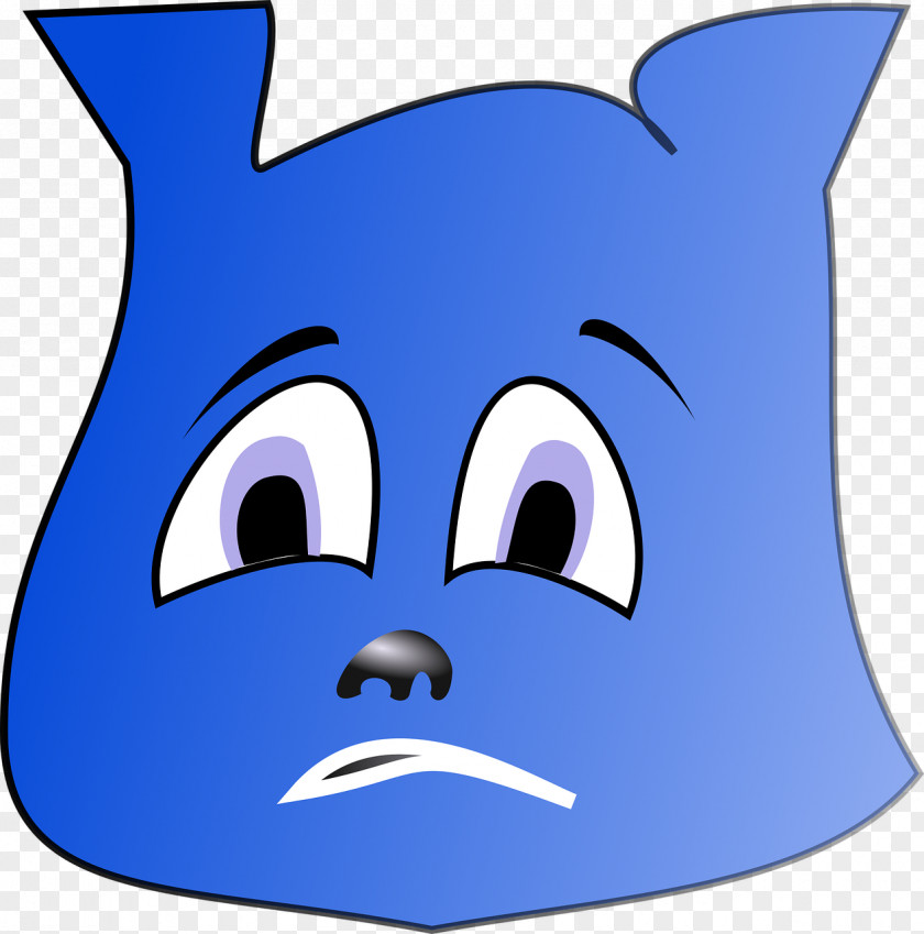 Funny Cartoon Face Crying Clip Art PNG