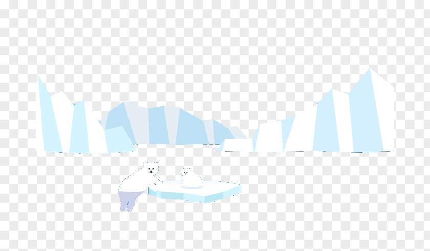 Polar Bear Vector Material Brand Line Angle Point PNG