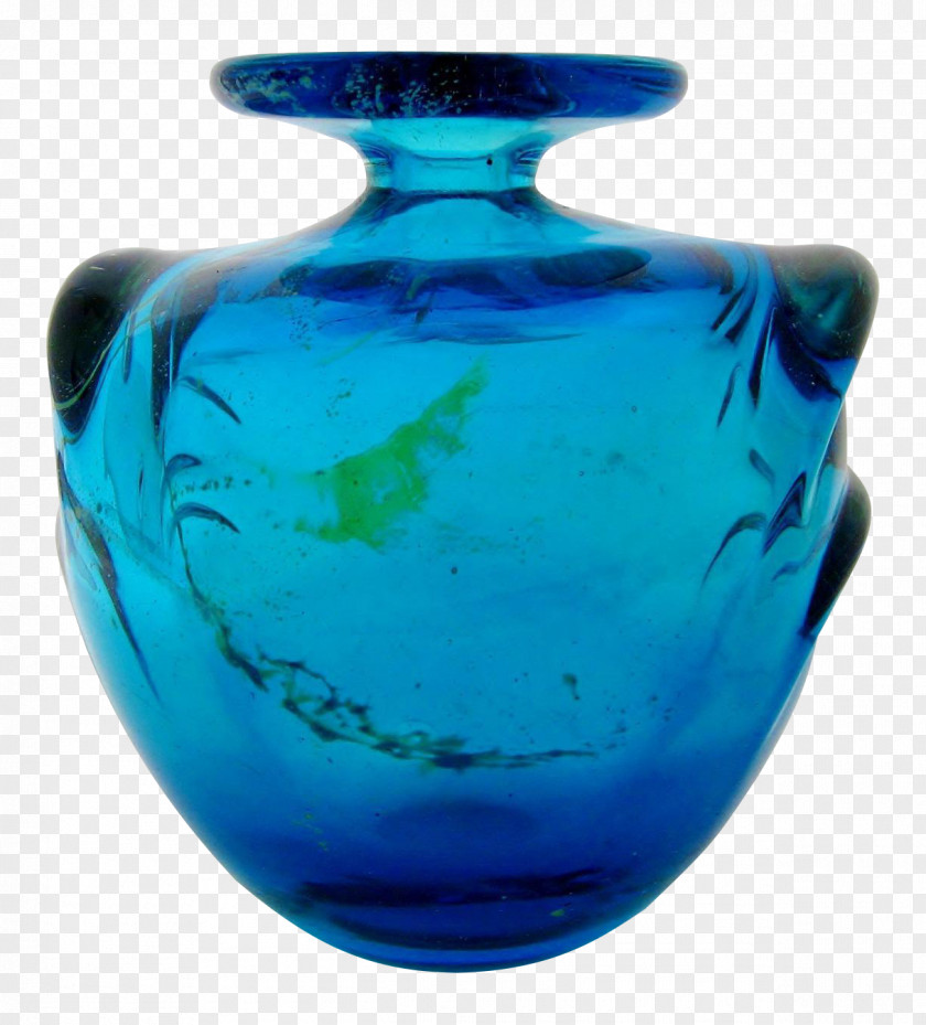 Vase Cobalt Blue Turquoise PNG