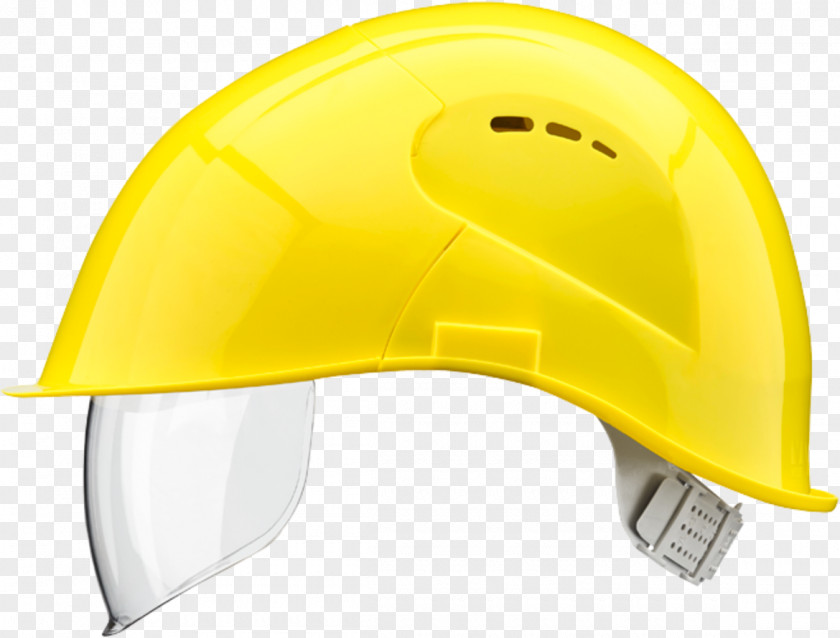 Bicycle Helmets Hard Hats Visor Yellow PNG