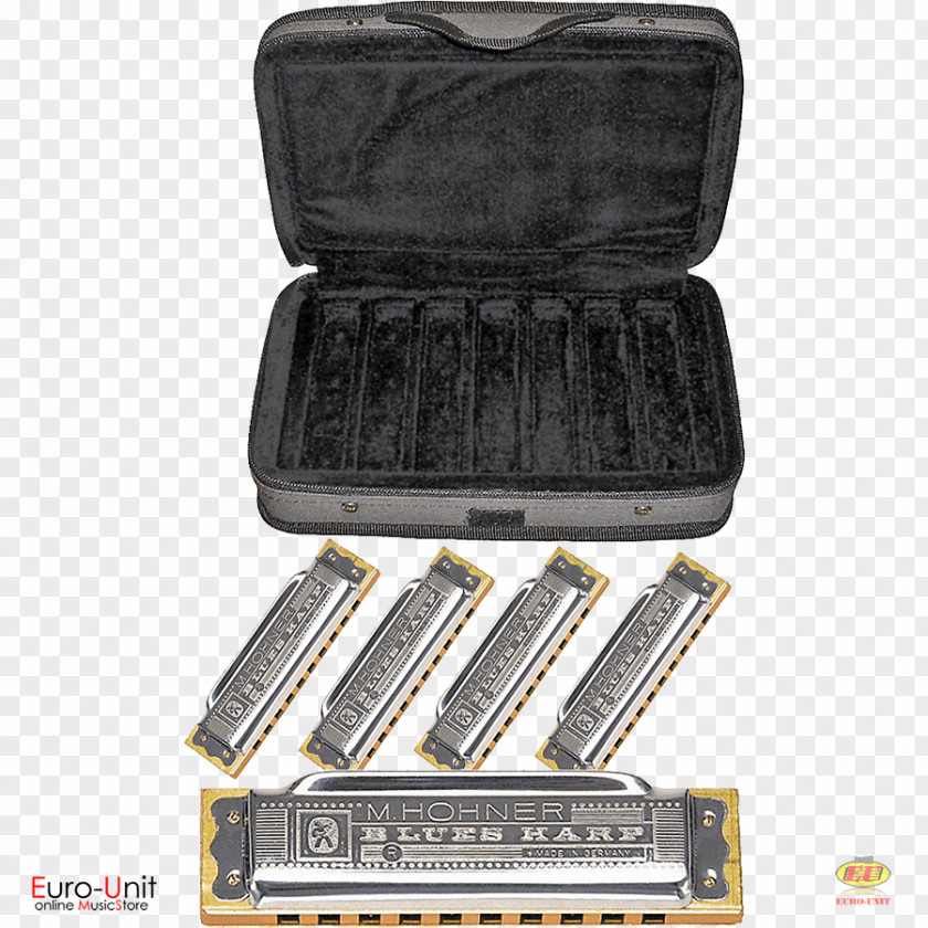 Key Richter-tuned Harmonica Hohner Blues PNG