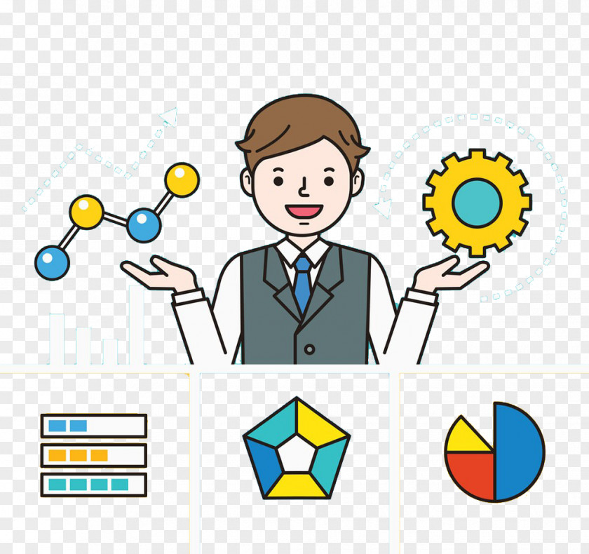 Man Introduced Designer Clip Art PNG