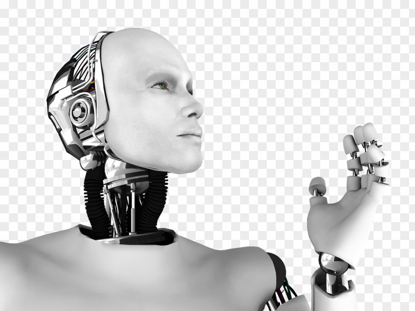 Thinking Man Robotics Humanoid Robot Industrial Technology PNG