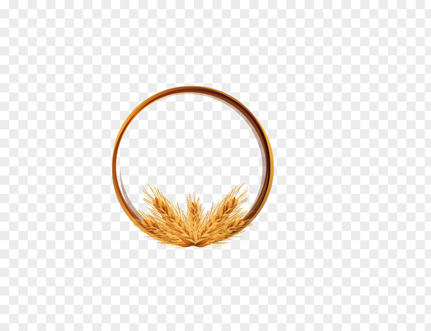 Creative Wheat Circle Body Jewellery PNG