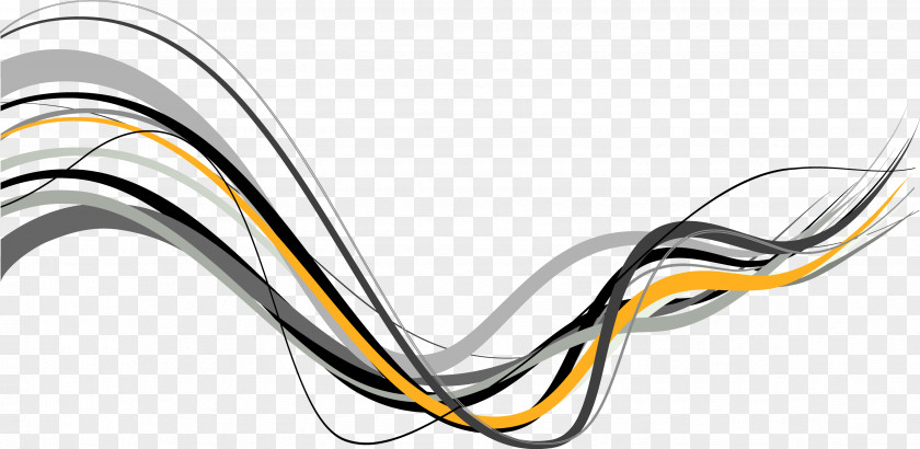 Dynamic Lines Abstract Elements PNG