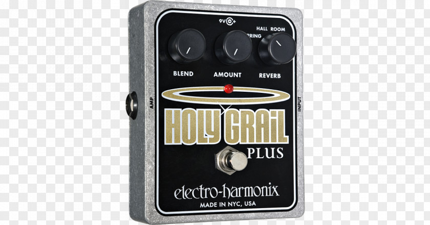 Guitar Electro-Harmonix Holy Grail Plus Effects Processors & Pedals Nano Reverberation PNG