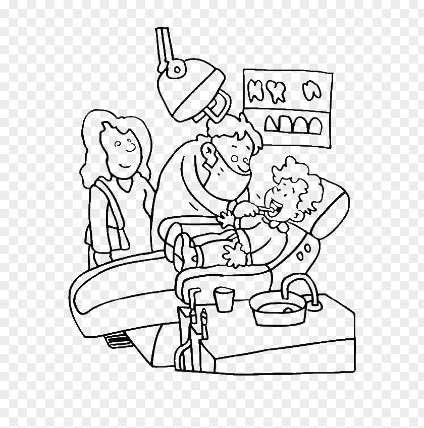 Health Dental Public Coloring Book Dentistry Human Tooth PNG