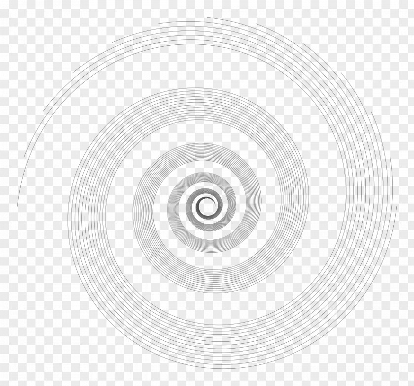 Spiral Circle Line Close-up PNG