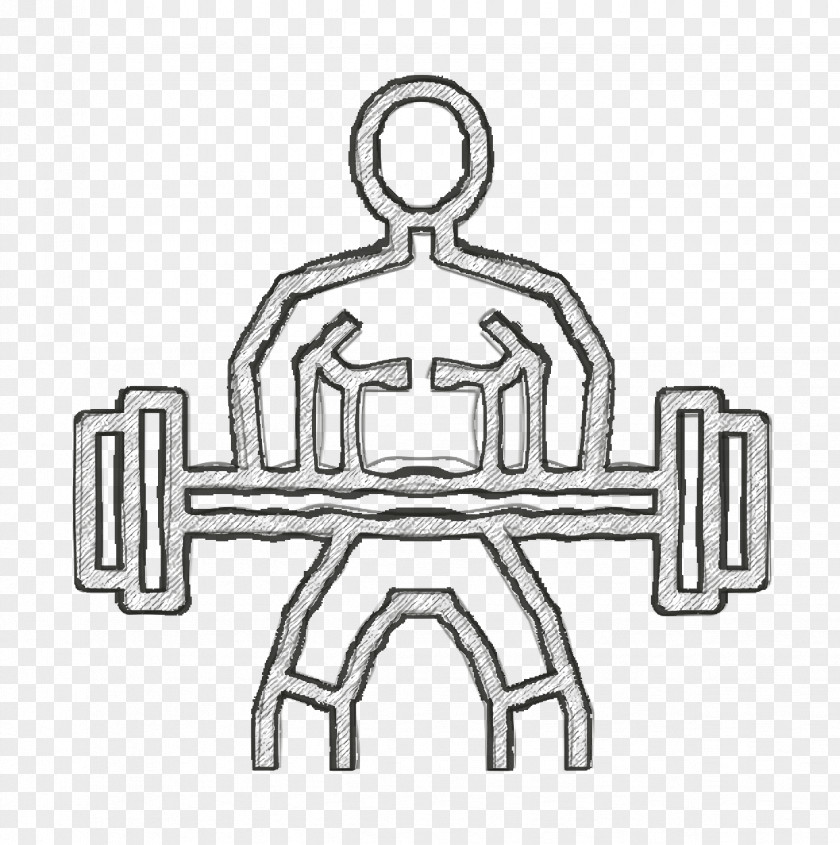 Dumbbell Icon Workout Business Motivation PNG