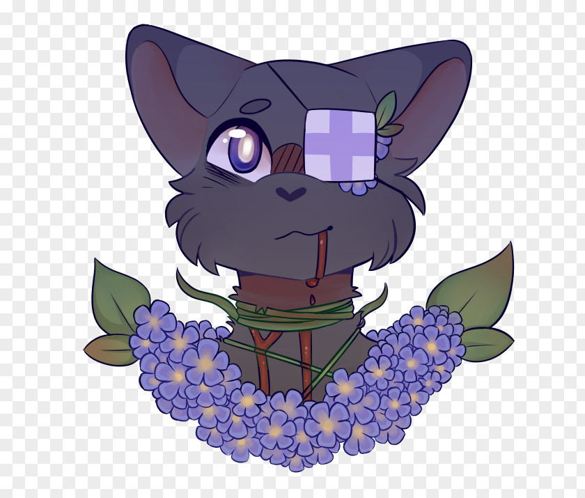 Forgetmenot Whiskers Cat Cartoon Legendary Creature PNG