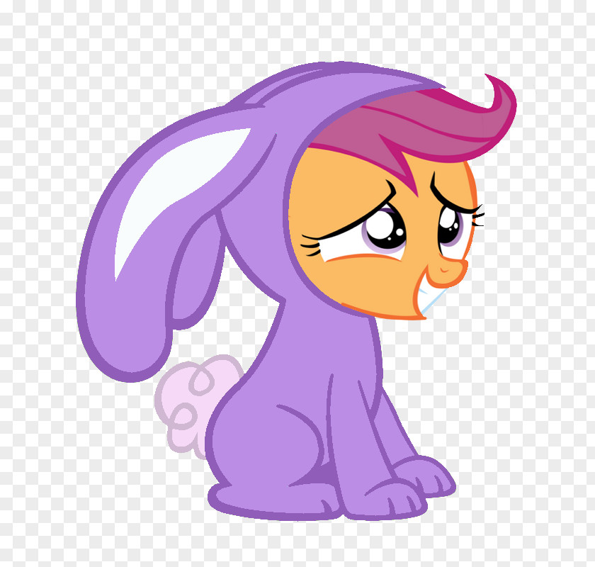 Hand Painted Rabbit,lovely,Acting Cute,Wronged,Cartoon Bunny Pony Scootaloo Rarity Fluttershy Rabbit PNG