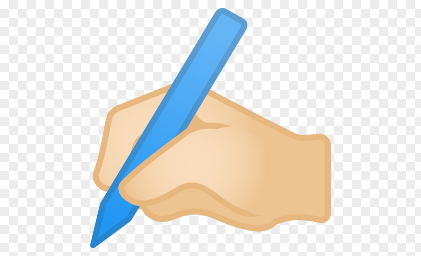 Hand Write Human Skin Color Light The Writing PNG
