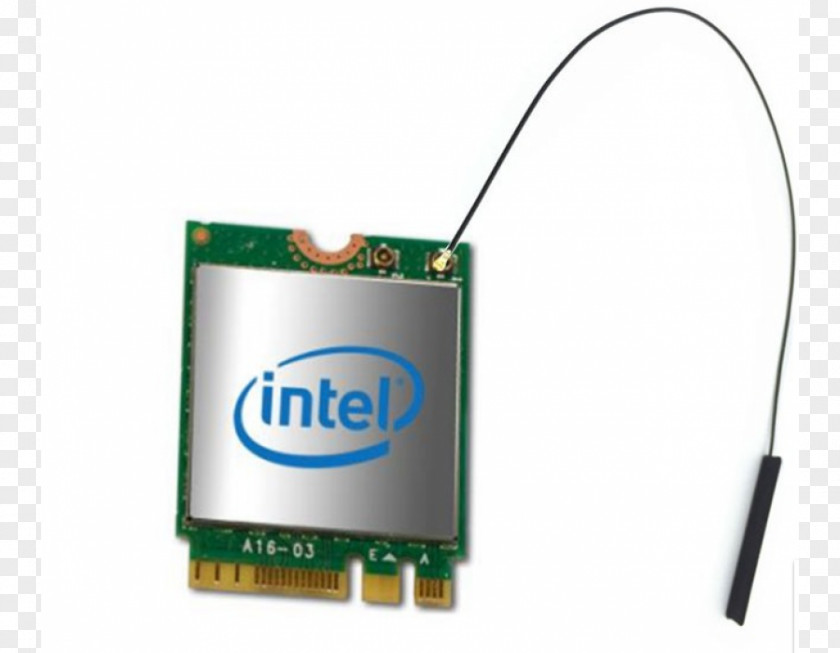 Intel IEEE 802.11ac Wi-Fi Network Cards & Adapters M.2 PNG