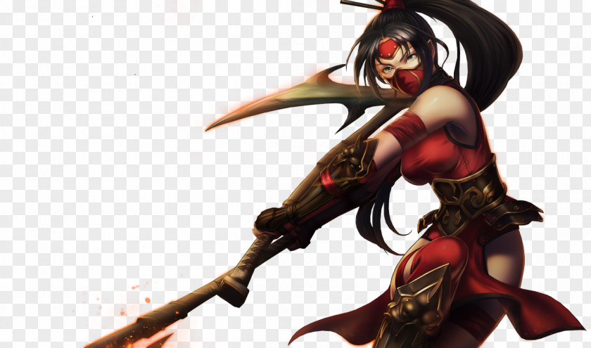 League Of Legends Akali PNG