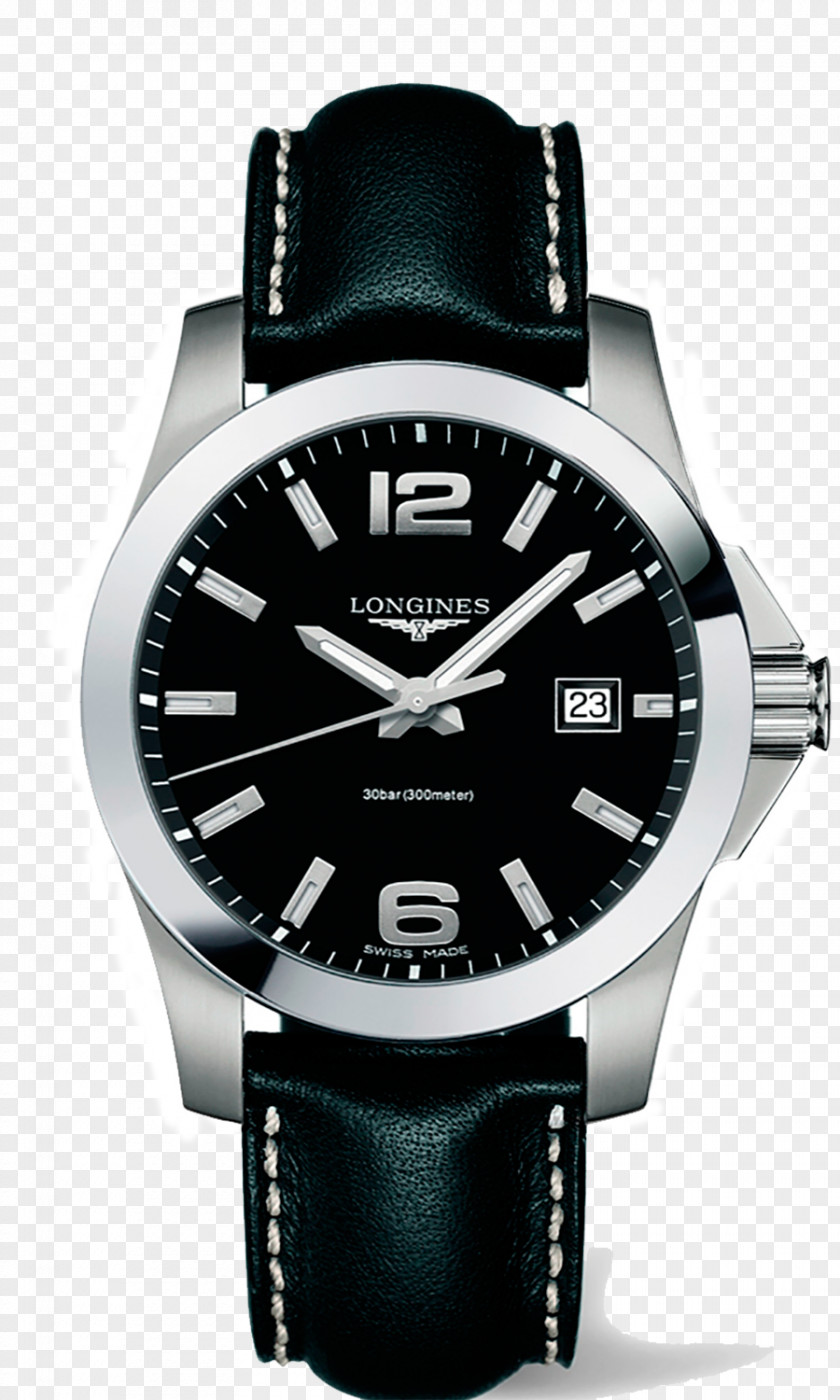 Quartz Longines Watchmaker Strap Clock PNG