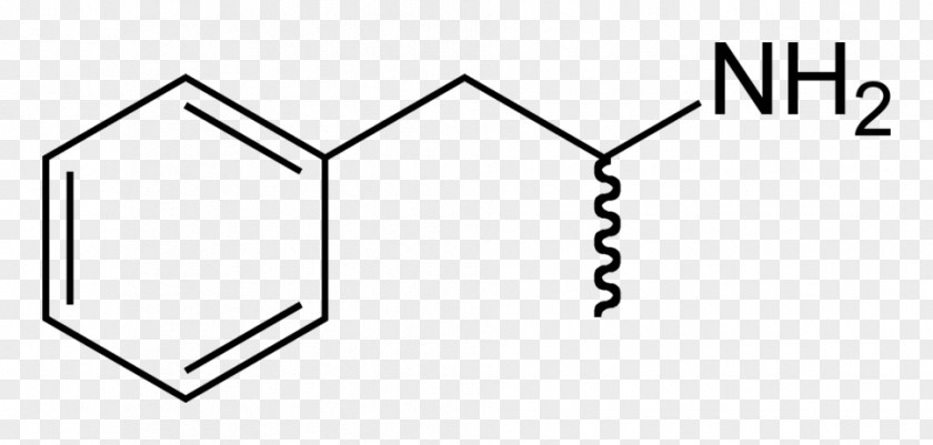 Adderall Dextroamphetamine Skeletal Formula Drug PNG
