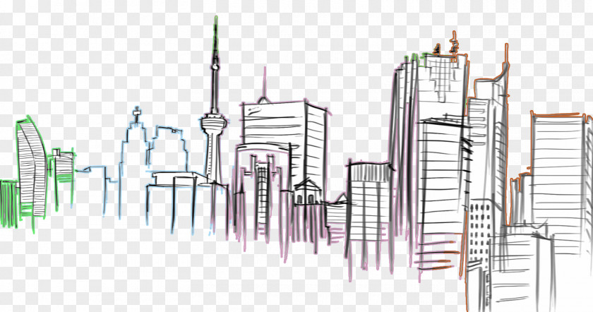 Drawing Urban Sketchers Skyline Sketch PNG